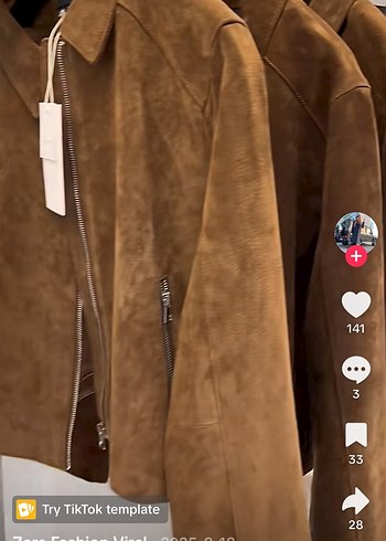 Kahverengi Süet gerçek deri Kadın Ceket - Görsel 12