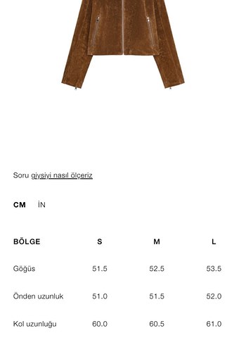 Kahverengi Süet Fermuarlı Kadın Ceket - Görsel 6