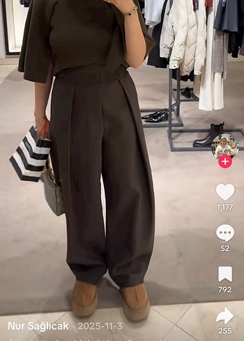 Zara viral pilili Pantolon - Görsel 10