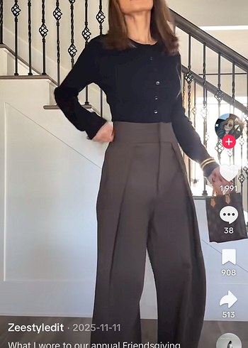 Zara viral pilili Pantolon - Görsel 8