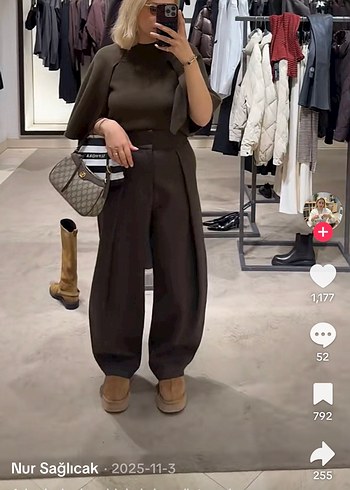 Zara viral pilili Pantolon - Görsel 9