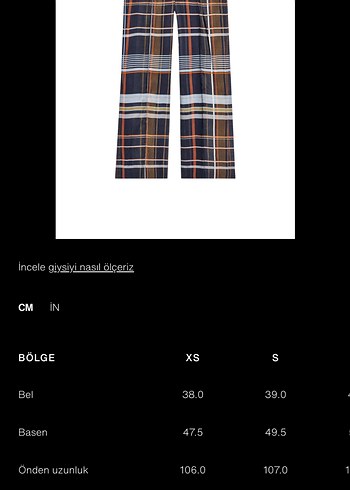 Zara ekose pantolon - Görsel 2