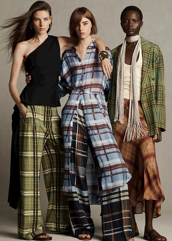 Zara ekose pantolon - Görsel 5