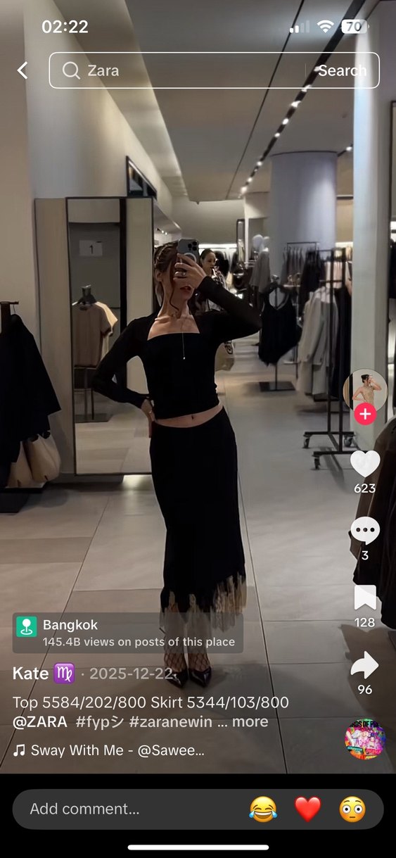 Dantel Detaylı Siyah Uzun Etek - Görsel 4