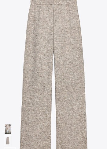 Bej rusrik bej Yün Kadın Pantolon - Görsel 2