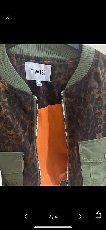 Twist Bomber ceket
