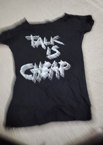 Diğer Siyah Rock Punk Baskılı Tişört