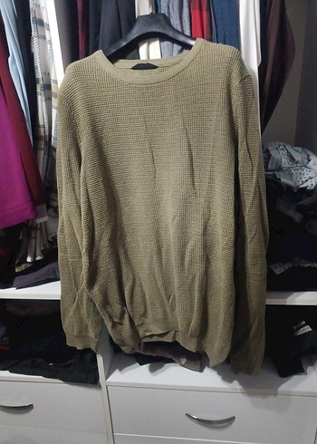 hakıErkek Triko Bisiklet Yaka Kazak - Görsel 2