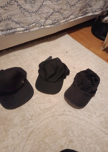 Siyah Kadın Street Wear Şapka - Görsel 2