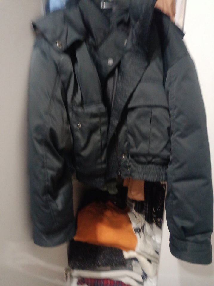 Kemerli Siyah Deri Kadın Ceket - Görsel 2