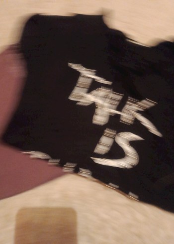 Siyah Baskılı tısort - Görsel 2