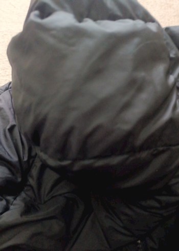 Kürklü Siyah Uzun Kadın Kışlık Mont - Görsel 6