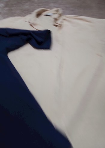 xl Beden Lacivert Yüksek Yakalı gomlek ceket 2 adet