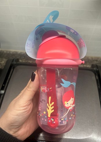 WEE Baby Pipetli Bardak 380 ml Pembe - Görsel 3