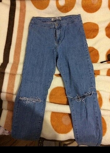 Yüksek bel jean