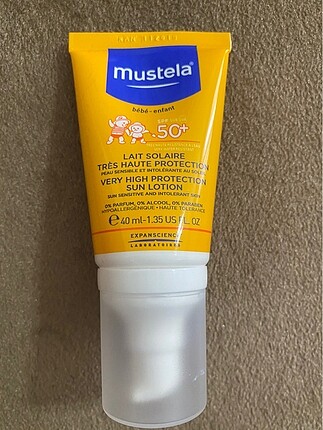 Mustela güneş kremi