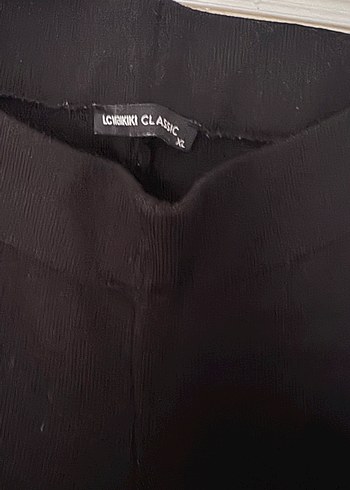 Kadın Siyah triko Pantolon - Görsel 2