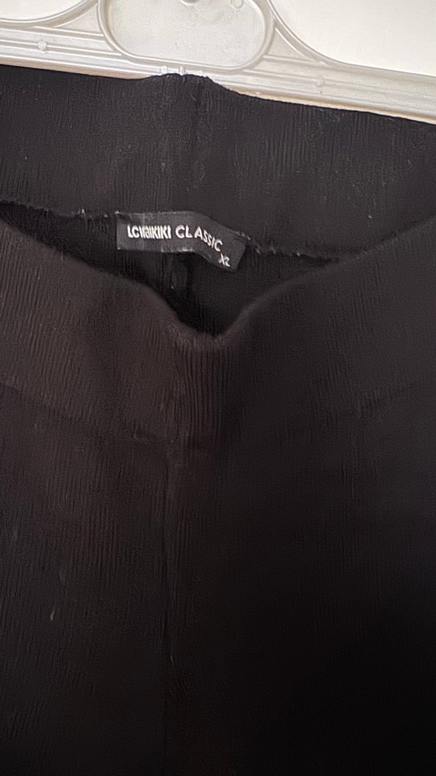 Kadın Siyah triko Pantolon - Görsel 2