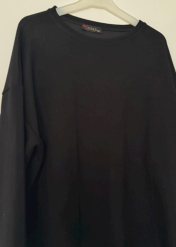 Siyah Kadın Uzun Kollu oysho Tunik - Görsel 3