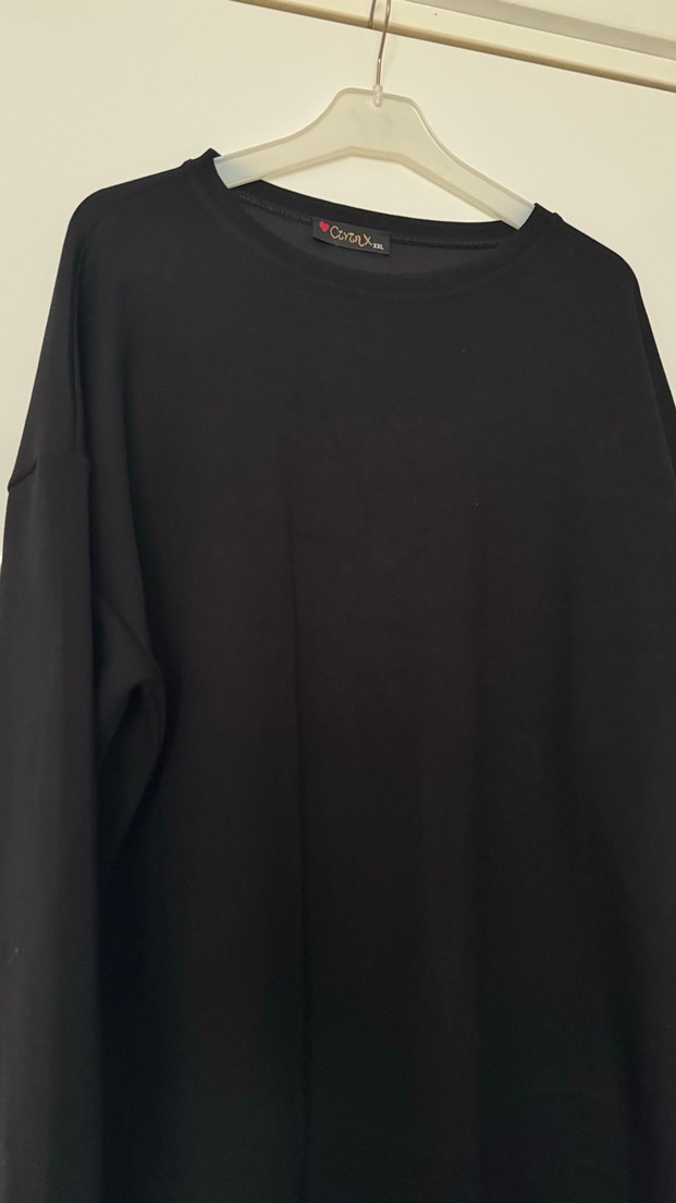 Siyah Kadın Uzun Kollu oysho  Tunik - Görsel 3