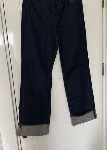 Kadın LacivertKot Pantolon - Görsel 2