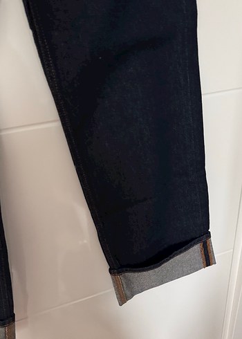 Kadın LacivertKot Pantolon - Görsel 3