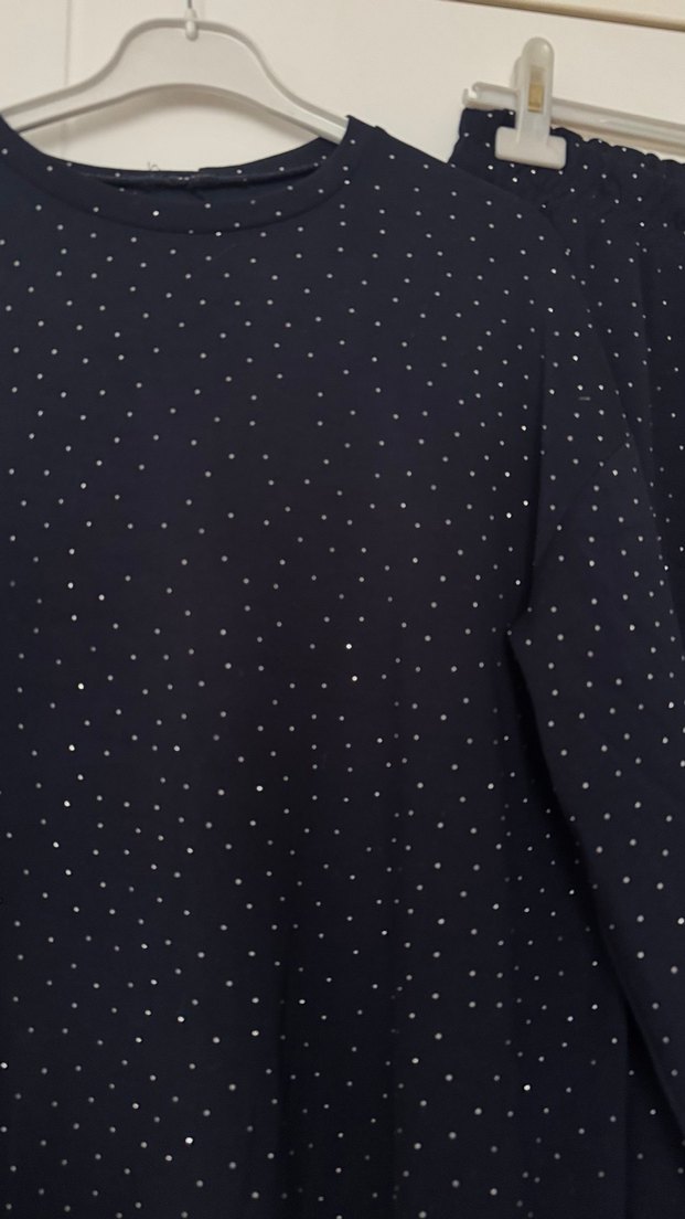 Lacivert taşlı oysho takım - Görsel 3