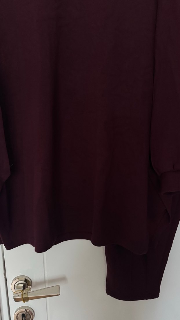 Bordo Kadın oysho  Eşofman Takımı - Görsel 2