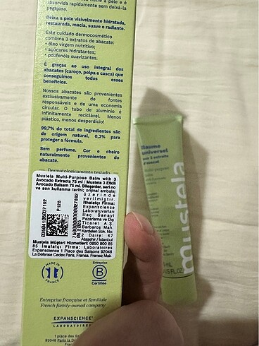 Beden Renk Mustela balsam
