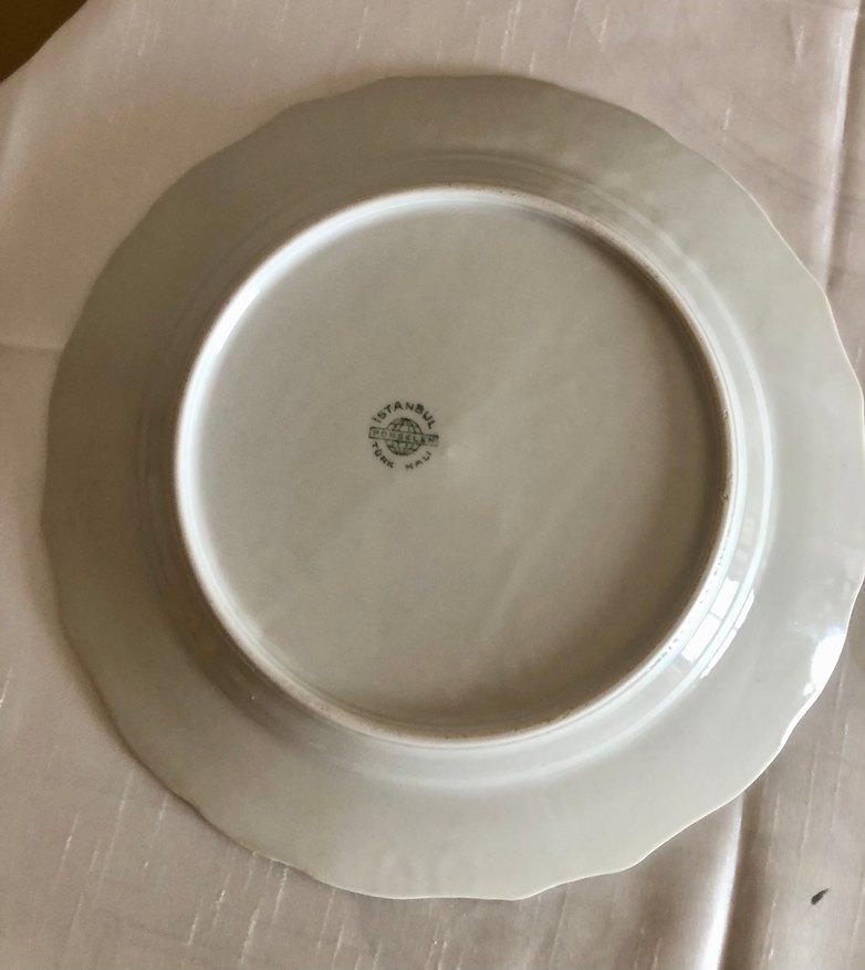 Vintage koleksiyonluk tabak - Görsel 2