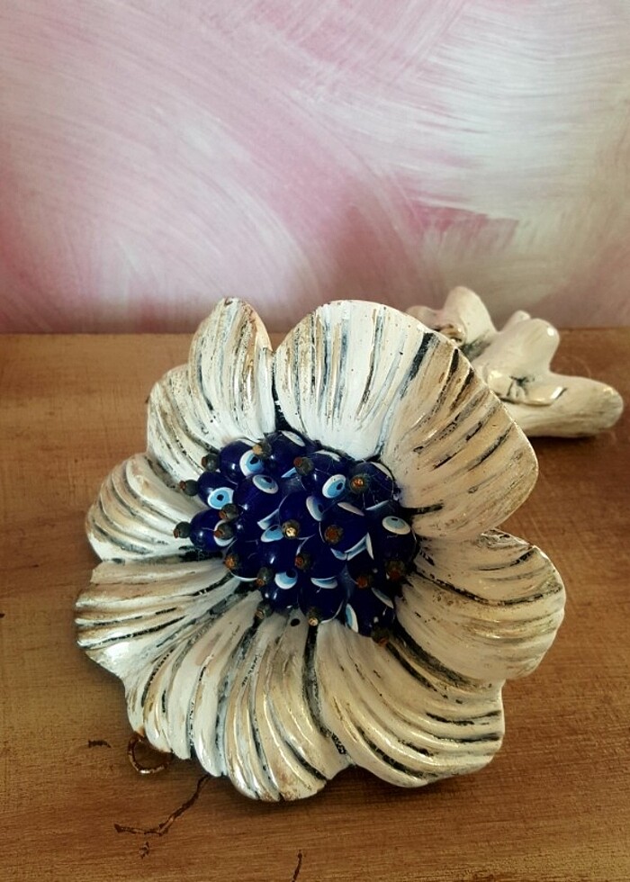 nazar boncuklu cicek buketi - Görsel 2