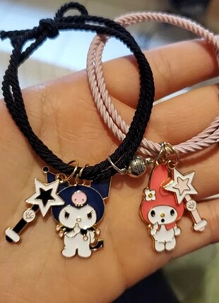 kuromi My Melody Bff bilekliği 