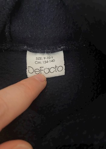 Kapüşonlu Siyah Erkek ÇocukSweatshirt - Görsel 3