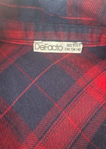 Kırmızı Ekoseli Erkek ÇocukGömlek - Görsel 3