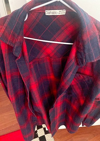Kırmızı Ekoseli Erkek ÇocukGömlek - Görsel 4