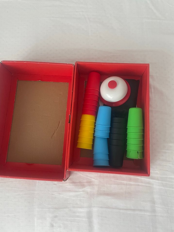 Renkli Zıp Zıp Bardaklar Eğitici Oyuncak - Görsel 4