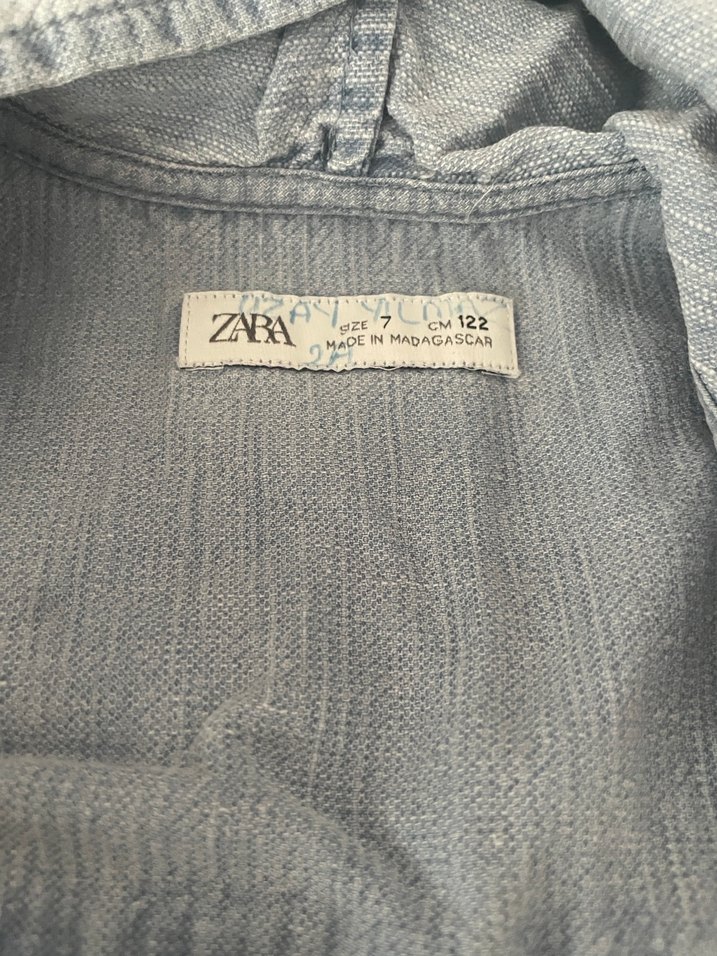 Kapüşonlu Gri Denim Erkek Çocuk Ceketi - Görsel 2