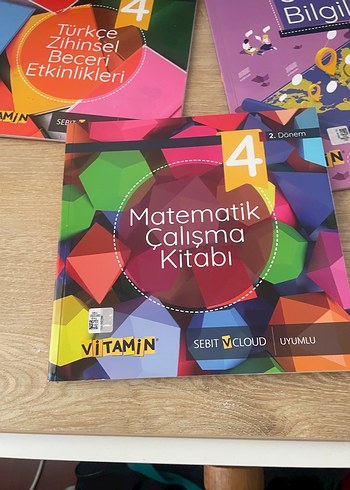 4. Sınıf Matematik ve Türkçe Kitapları - Görsel 2