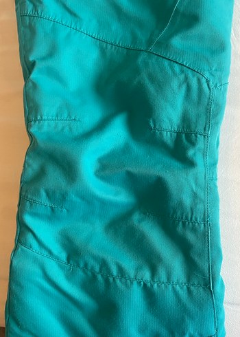 Çocuk Turkuaz Kayak Pantolonu, Ayarlanabilir Askılı - Görsel 8