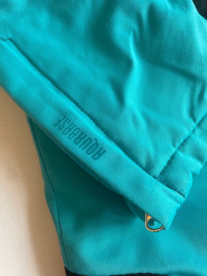 Çocuk Turkuaz Kayak Pantolonu, Ayarlanabilir Askılı - Görsel 2