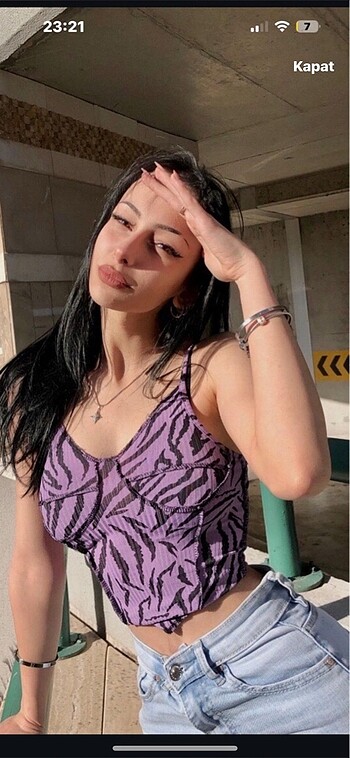 Diğer mor crop
