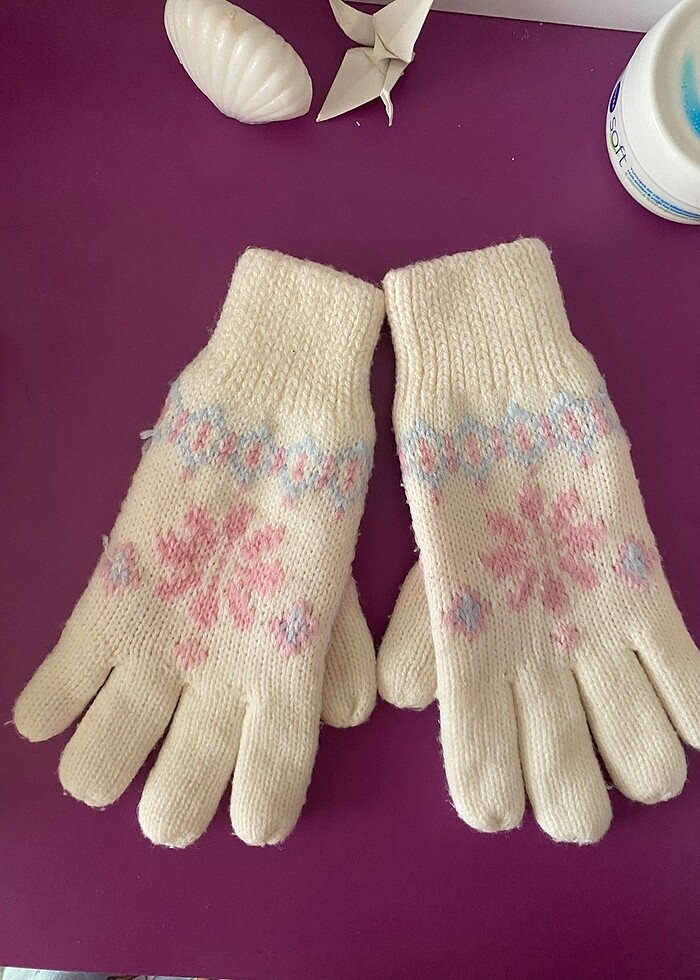 Kız cocuk eldiven - Görsel 2