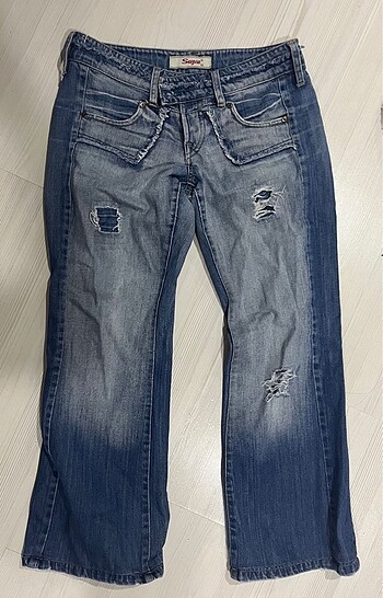 Urban Outfitters Y2k düşük bel pantolon