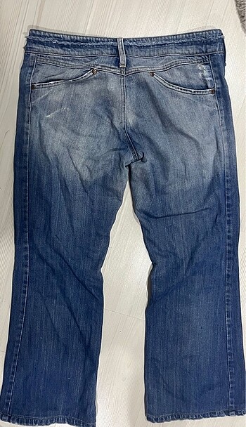 m Beden Y2k düşük bel pantolon