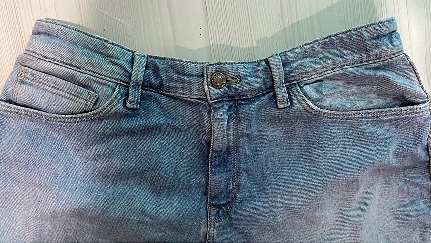 m Beden Y2k Mavi jeans kot şort