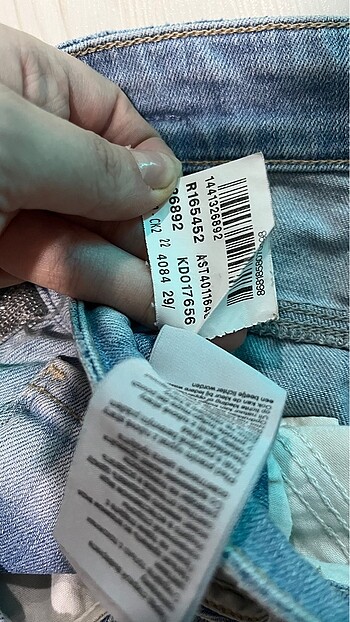 m Beden mavi Renk Y2k Mavi jeans kot şort