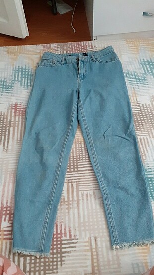 Buz mavisi mom jean