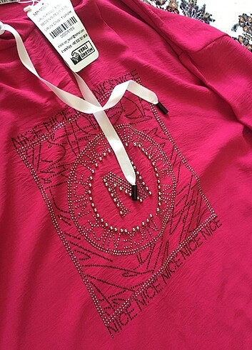 xl Beden Pembe Tunik