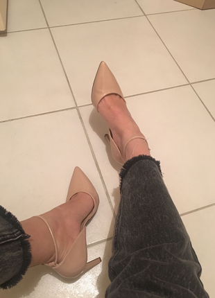 39 Beden ten rengi Renk Nine West stiletto