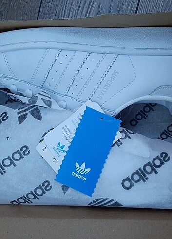 39 Beden beyaz Renk Adidas Süperstar 39 İthal